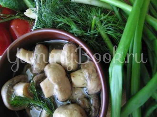Рецепт закуски из грибов