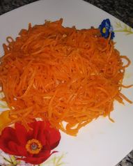 Закуска из моркови