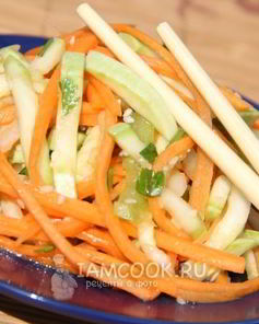 Закуска из овощей по-корейски