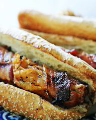 Закуска из сосисок