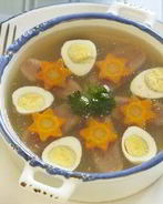 Аппетитное заливное из языка