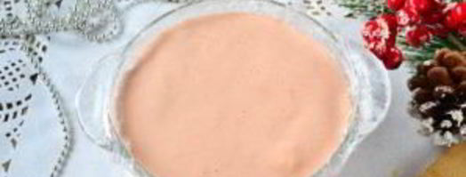 двухцветное заливное с ветчиной и маринованными огурцами. Шаг 10