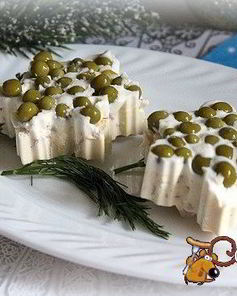 Новогоднее заливное из кальмаров