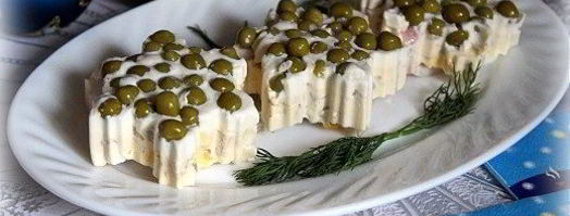 новогоднее заливное из кальмаров. Шаг 11