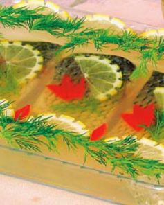 Заливное из карпа