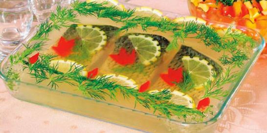 Заливное из карпа