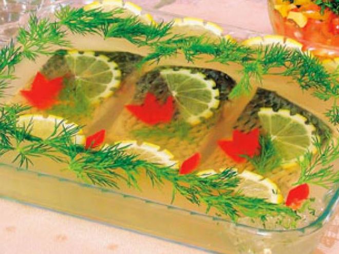 Рецепт заливного из карпа