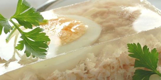 Заливное из курицы