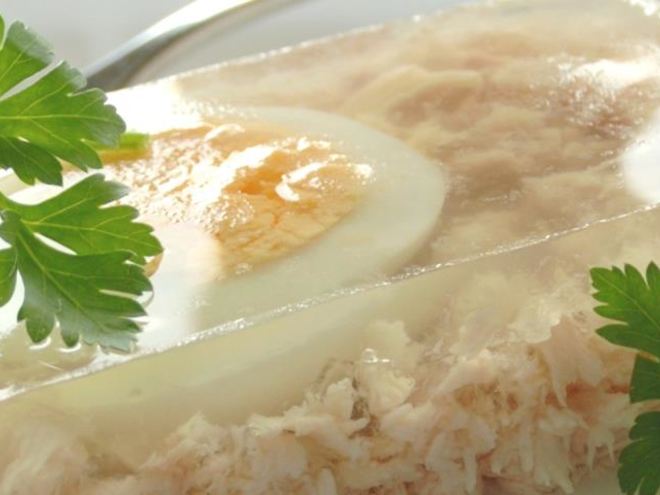 Рецепт заливного из курицы