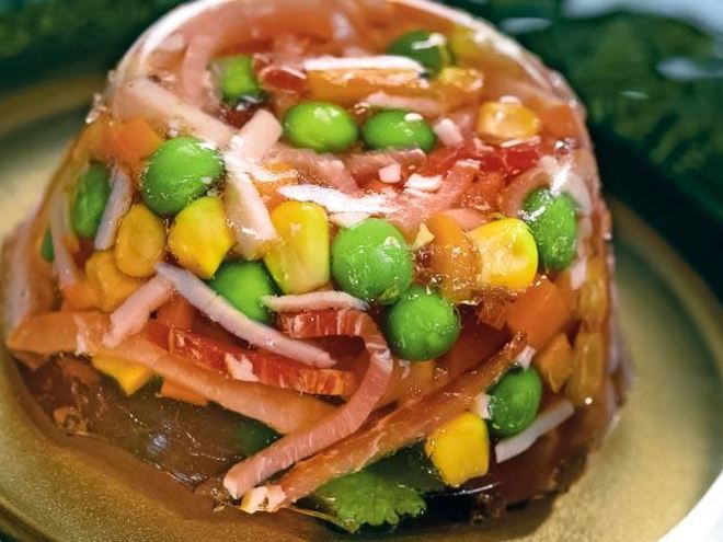 Рецепт заливного из мясной нарезки