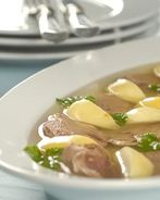 Заливное из утки с яблоками