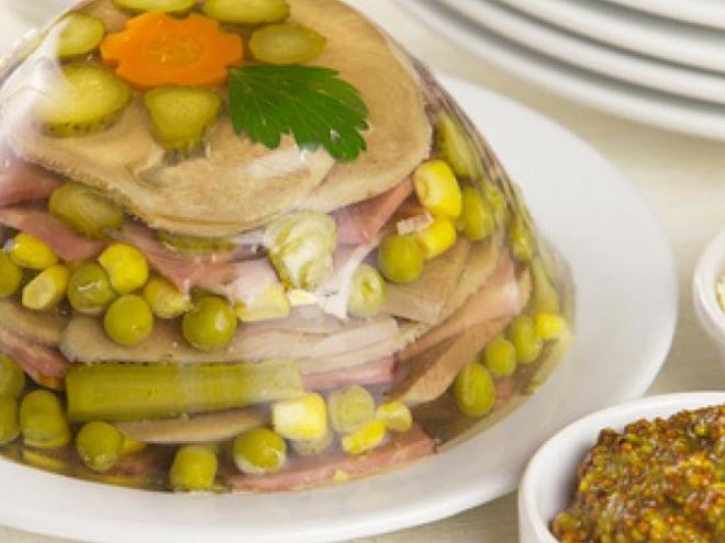 Рецепт заливного мясного ассорти