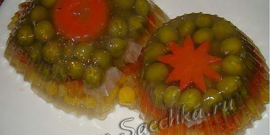 Заливное мясное