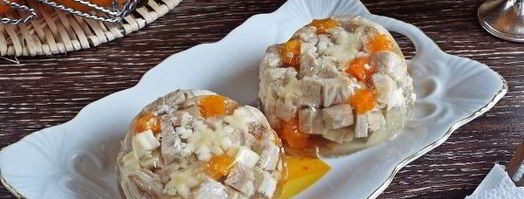 заливное мясо порционное. Шаг 14