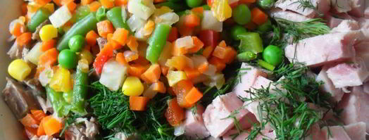 заливное праздничное трио. Шаг 3