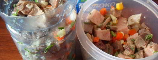 заливное праздничное трио. Шаг 6