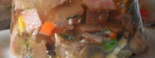 заливное праздничное трио. Шаг 9