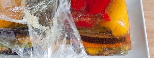 заливное — террин из запеченных овощей. Шаг 12