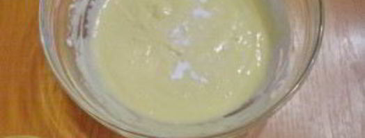 заливное тесто на кефире. Шаг 5