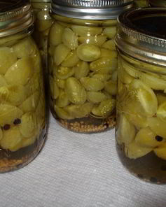 Зеленые помидоры соленые