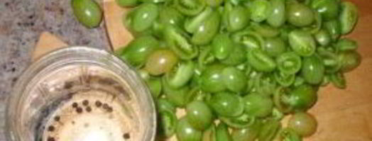 зеленые помидоры соленые. Шаг 3