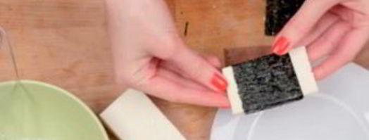 жареный сыр в нори. Шаг 3