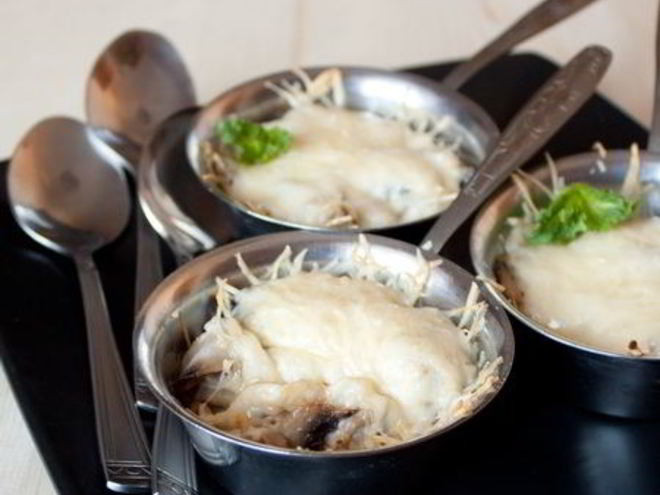 Рецепт грибного жульена из шампиньонов