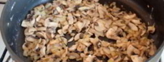 грибной жульен из шампиньонов. Шаг 3
