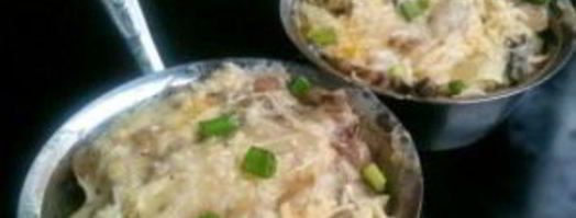 грибной жульен со сметаной. Шаг 7