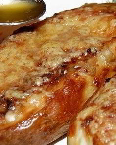 Грибной жульен в картофельных кокотницах