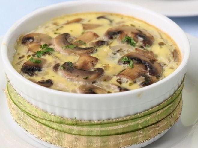 Рецепт классического грибного жульена