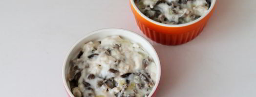 классический жульен с курицей. Шаг 12