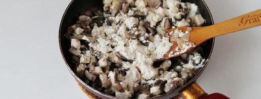 классический жульен с курицей. Шаг 8