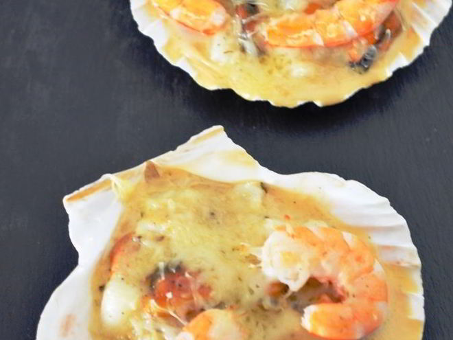 Рецепт кокиля — жюльена из мидий