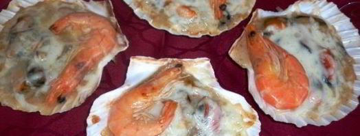 кокиль — жюльен из мидий. Шаг 7