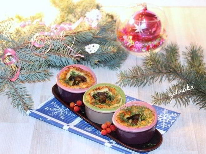 Рецепт новогоднего жульена