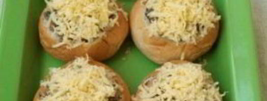 сытный жульен в булочке. Шаг 5