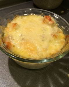 Вкусный жюльен с куриной грудкой и грибами