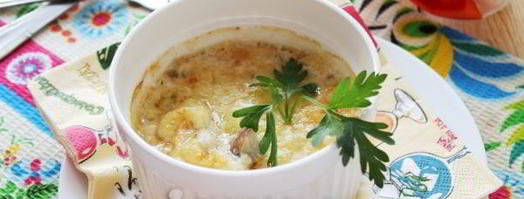 жульен из белых грибов. Шаг 12