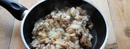 жульен из белых грибов. Шаг 6