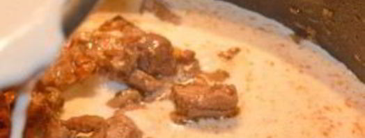 жульен из индейки. Шаг 5