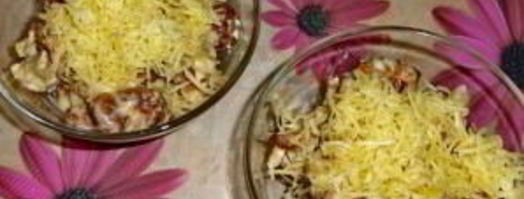 жульен из лисичек. Шаг 4