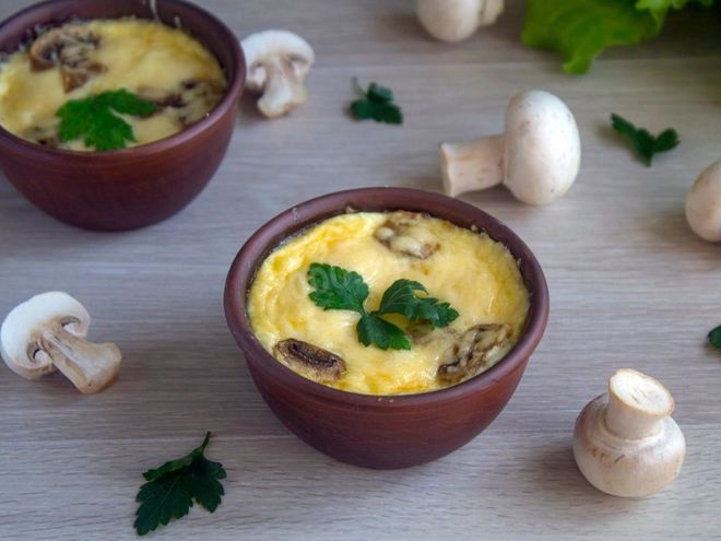 Рецепт жульена из шампиньонов классический