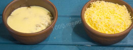 жульен из шампиньонов классический. Шаг 15