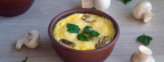 жульен из шампиньонов классический. Шаг 18