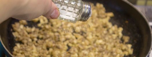 жульен из шампиньонов классический. Шаг 7