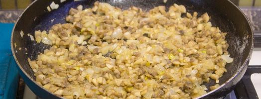 жульен из шампиньонов классический. Шаг 11