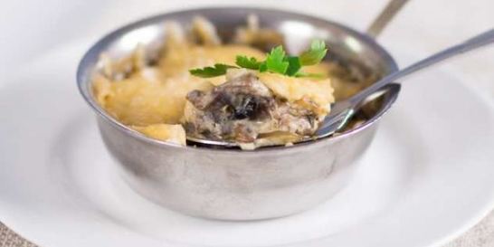 Жульен из шампиньонов