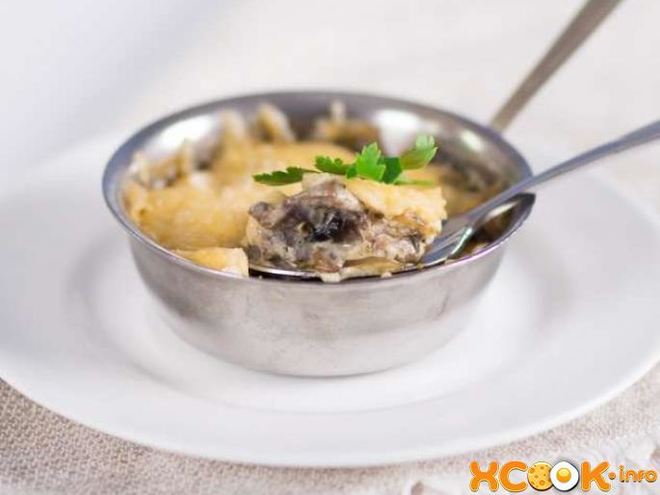 Рецепт жульена из шампиньонов