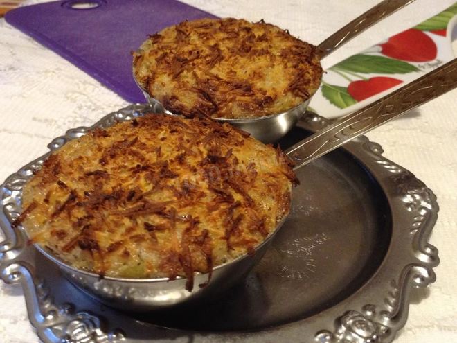 Рецепт жульена классического в духовке